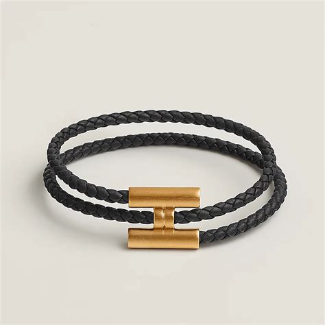 bracelet tournis tresse hermes